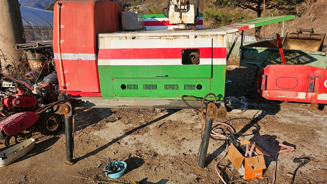 방역기계 유압모터 실린더 개조 고압펌프 이미지