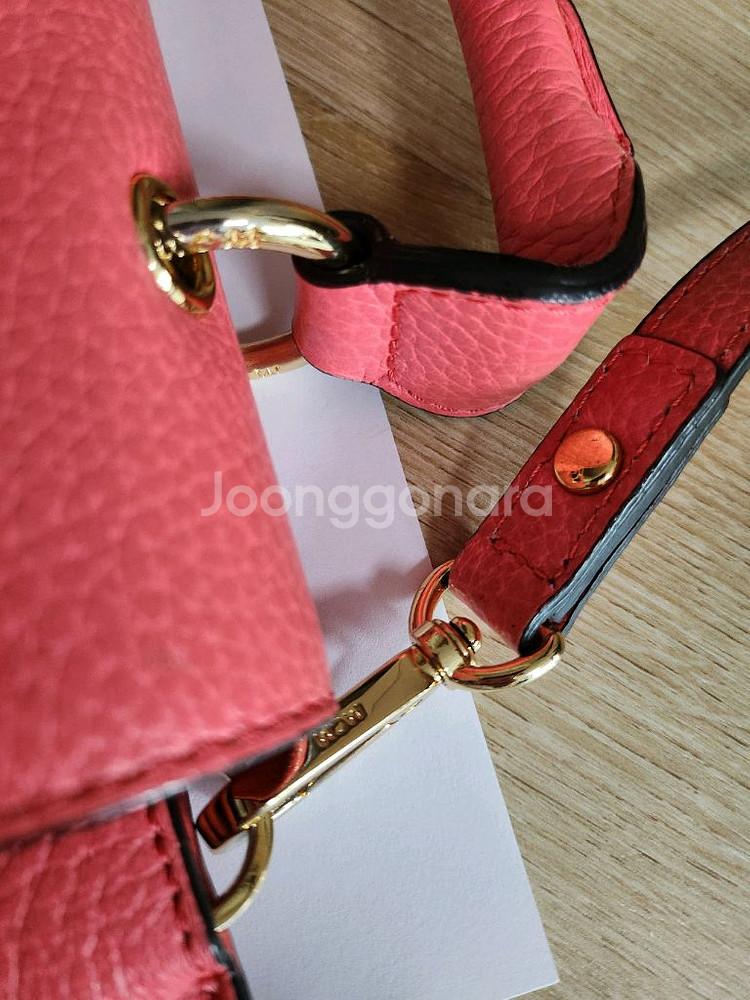 mcm 여성 가죽 핸드백--2