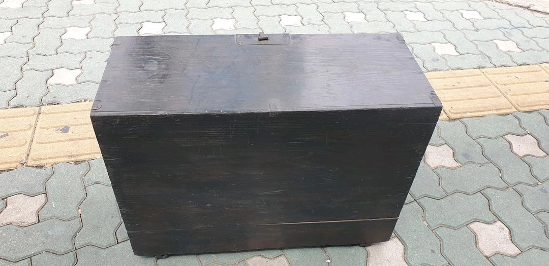 전통 한국식 목재 서랍장빈티지고가구반닫이 이미지