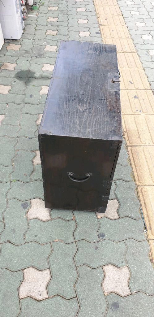 전통 한국식 목재 서랍장빈티지고가구반닫이 이미지
