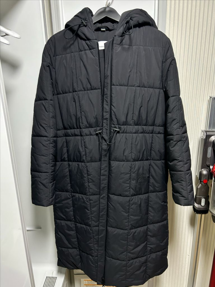 버버리 여성 퀼팅 나일론 후드 코트 점퍼 이미지