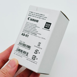 새상품 국내 정품 캐논 핫슈어답터 ad-e1 / 멀티펑션 어답터 / SHOE ADAPTER AD-E1