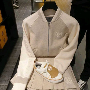 지포어 울 플리츠 스커트