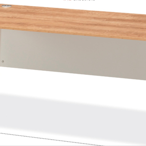 사무용 우드+화이트 책상 판매