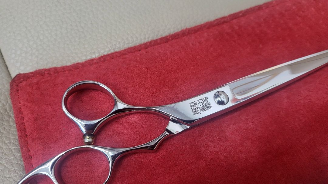 왼손 미용가위 / 5.5인치블런트/ 슬라이싱/ 1010틴닝/ 기본틴닝--1