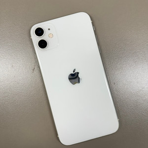 (14만원)아이폰11 화이트 128G 미파손 무잔상 깨끗한 A급 단말기