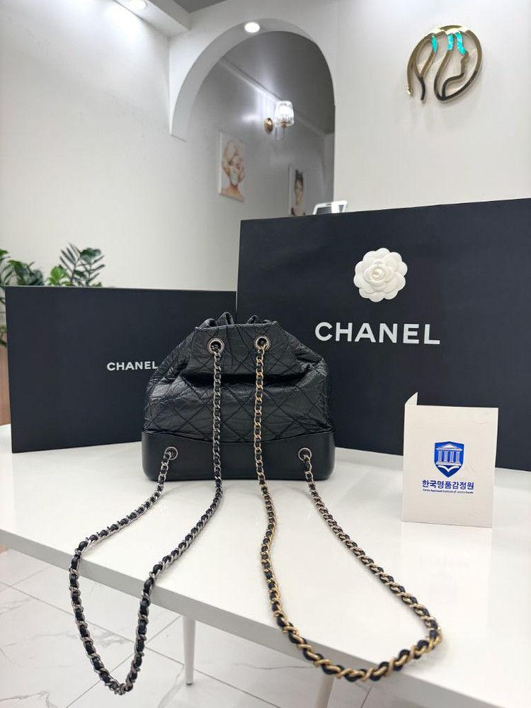 샤넬 가브리엘 백팩 스몰 블랙 28번대 이미지