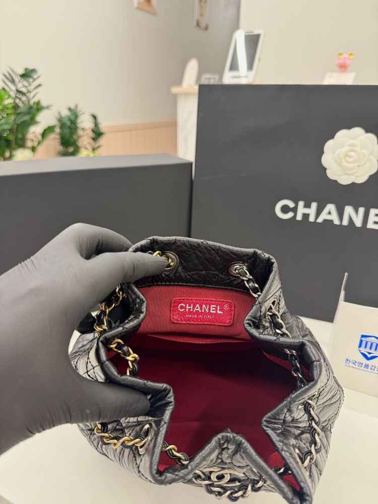 샤넬 가브리엘 백팩 스몰 블랙 28번대 이미지