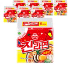 진라면 5개입x8 (40개)