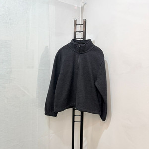 자주 울 하이넥 반집업 맨투맨 스웻셔츠 4037