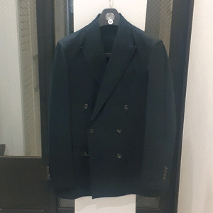 솔티 워시드 더블 브레스티드 자켓 m