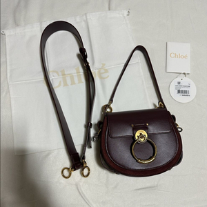 끌로에 테스백 스몰 버건디