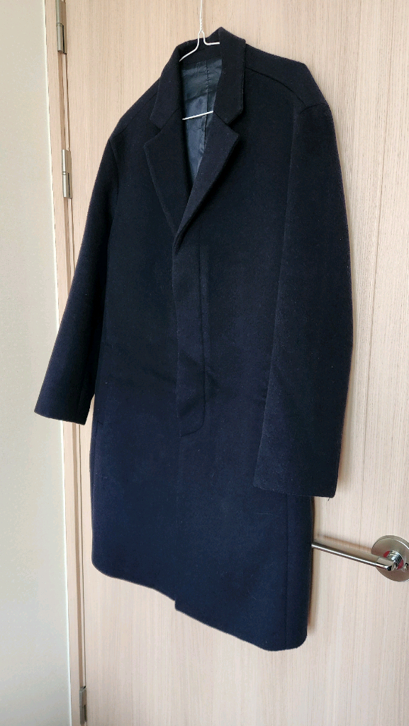남자 네이비 울롱코트100--2