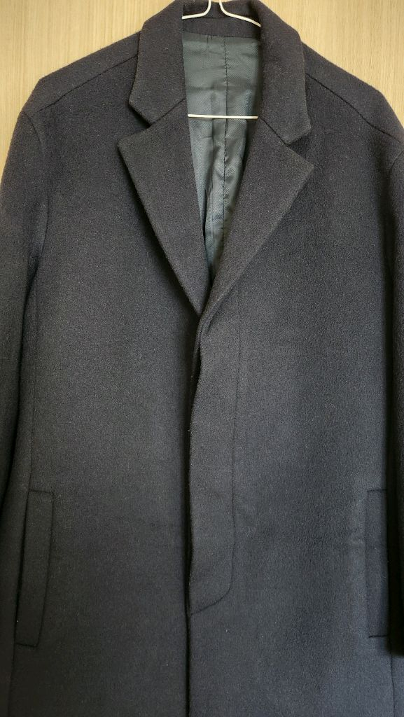 남자 네이비 울롱코트100--6