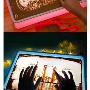 핑크퐁 한글버스+새상품 LED 드로잉 샌드박스 저렴히 판매합니다.