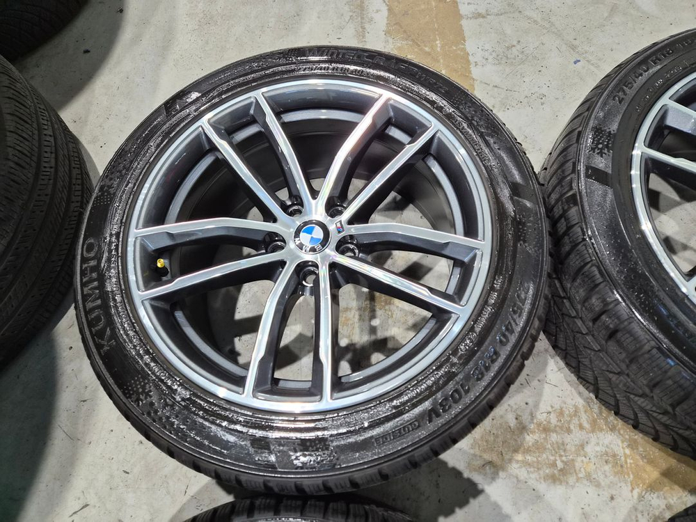 bmw g30 5시리즈 662m 18인치 순정휠 윈터타이어 판매합니다 이미지