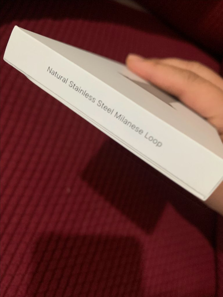 애플워치 46mm 네츄럴 밀레니즈 루프 s/m 정품 이미지