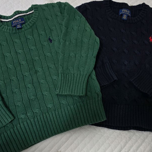 폴로 랄프로렌 꽈배기 니트 3T ( 쌍둥이 가능)