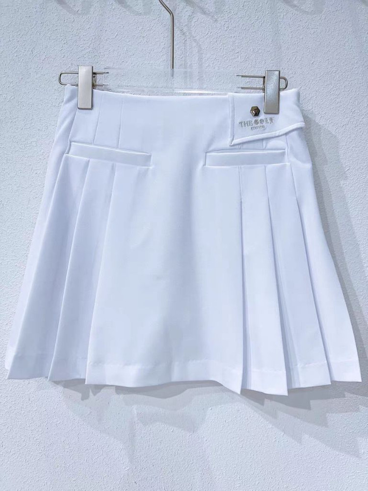 필립플레인 골프 에디션 플리츠 스커트 M--3
