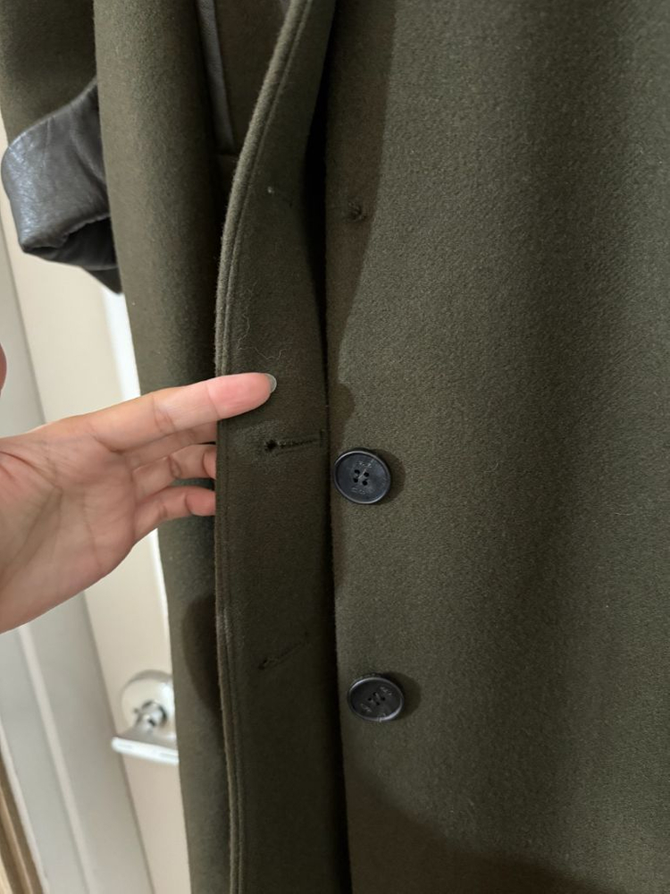 정가50만원대/ and you 앤유 울 롱코트--7