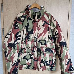 위캔더스 카모 리버시블 패딩 L 이미지