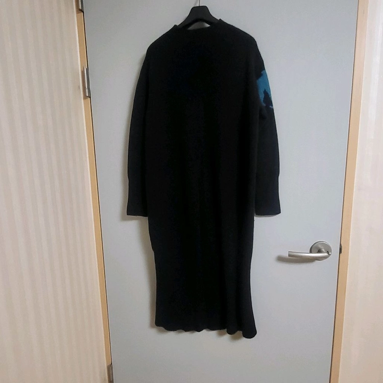 타임 캐시미어 롱 원피스 F 정품 이미지