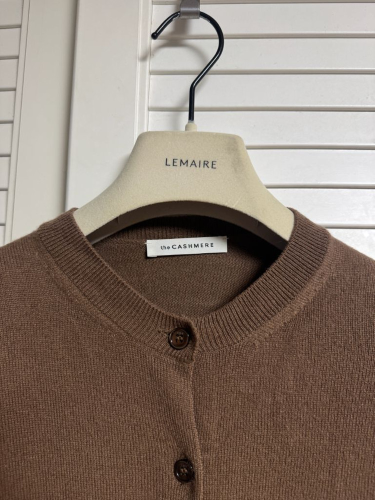23FW 더캐시미어 이탈리아 제조 캐시미어 100 가디건 85 타임 이미지