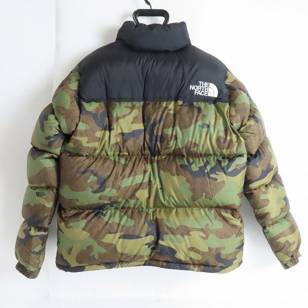 노스페이스 눕시 카모패딩 일본판 상태좋은 중고제품 팝니다.--1