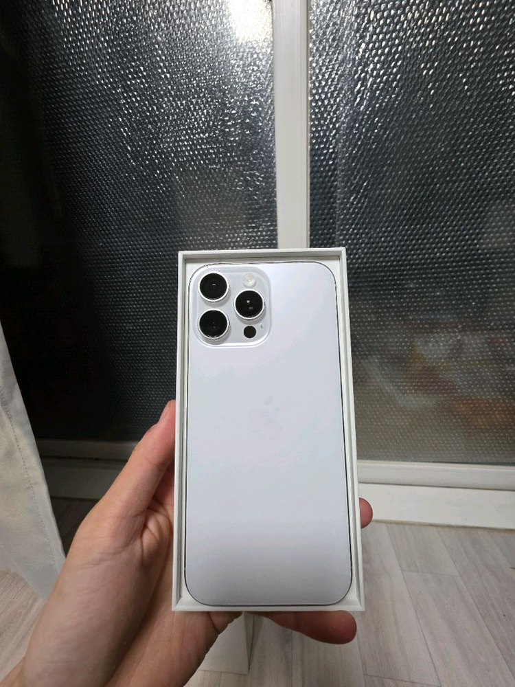 아이폰16프로맥스 256g 화이트 S급 풀박 이미지