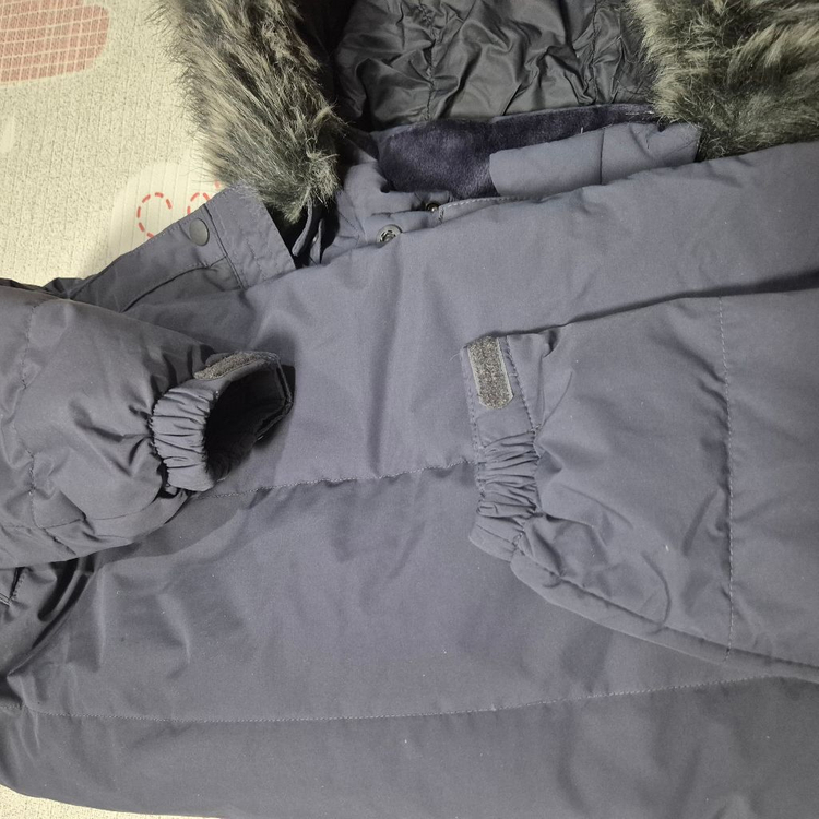 노스페이스 구스 키즈롱패딩 차콜 110 이미지