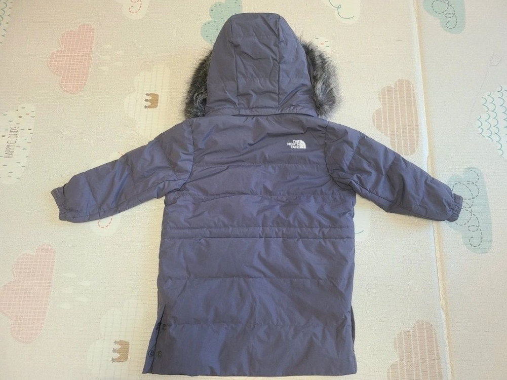 노스페이스 구스 키즈롱패딩 차콜 110 이미지