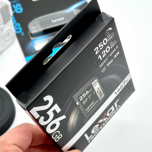 새상품 렉사(Lexar) Professional SDXC 256GB 1667X UHS-II V60 4K메모리카드