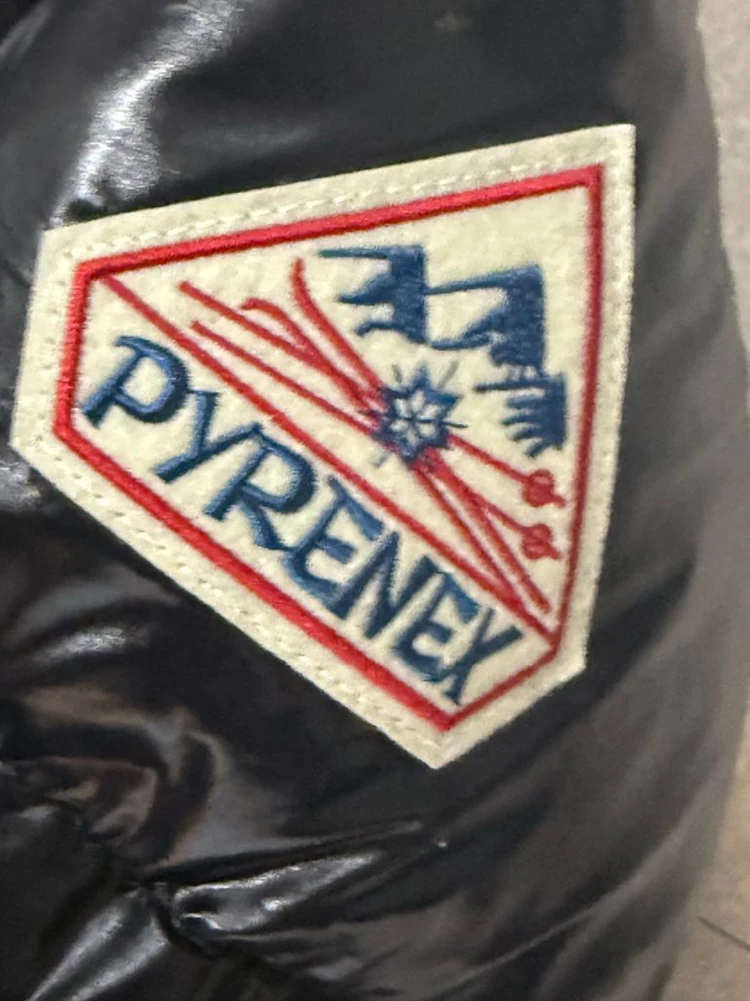 PYRENEX 피레넥스 숏 유광 블략 패딩 XS 이미지