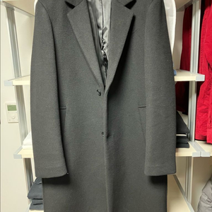 지오다노 체스터코트 블랙 L 사이즈