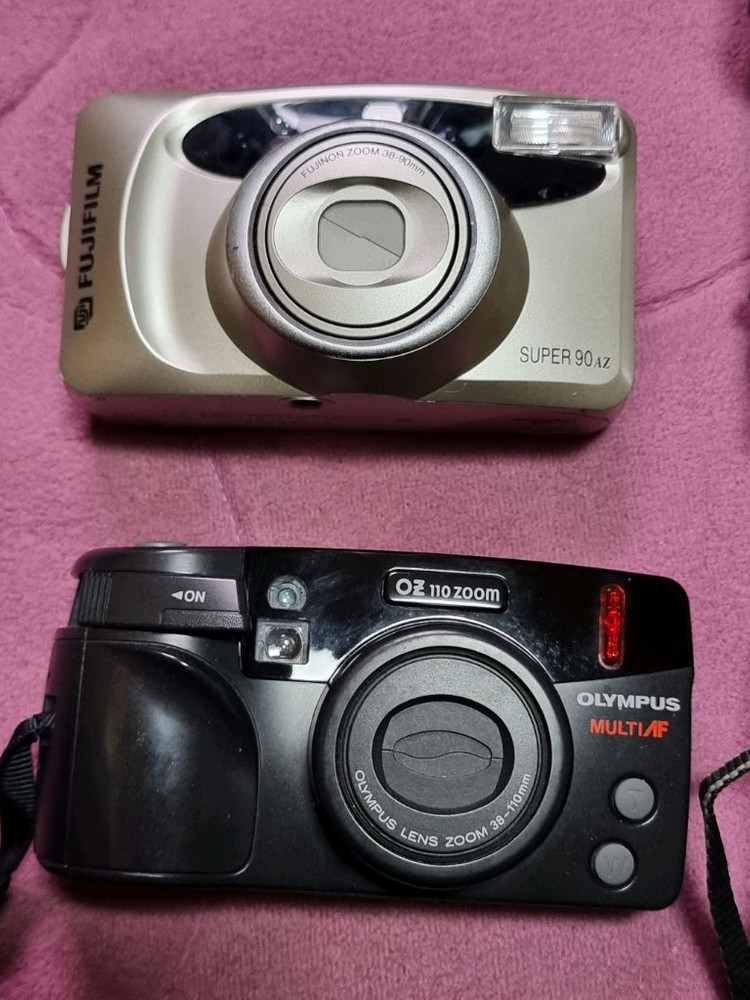 부품용 수리용 필름카메라 5개 판매합니다 이미지