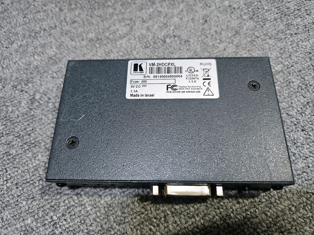 KRAMER 1:2 DVI 분배기 (VM-2HDCPXL) 판매합니다.--2