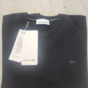 라코스테 여성 블랙 니트