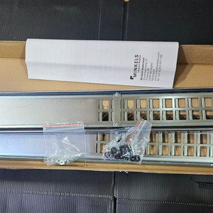 [판매] Minkels 서버 랙 가이드 레일 (2U/600-850mm) 미개봉/신품급