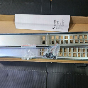 [판매] Minkels 서버 랙 가이드 레일 (2U/600-850mm) 미개봉/신품급