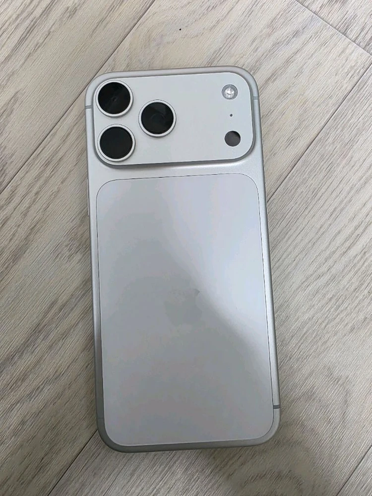 아이폰 17 프로맥스 실버 256GB 애플케어플러스 이미지
