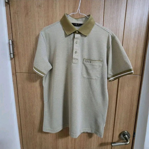 (95)닥스골프 백체크 반팔 카라 티셔츠