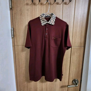 (95)닥스 체크 카라 티셔츠