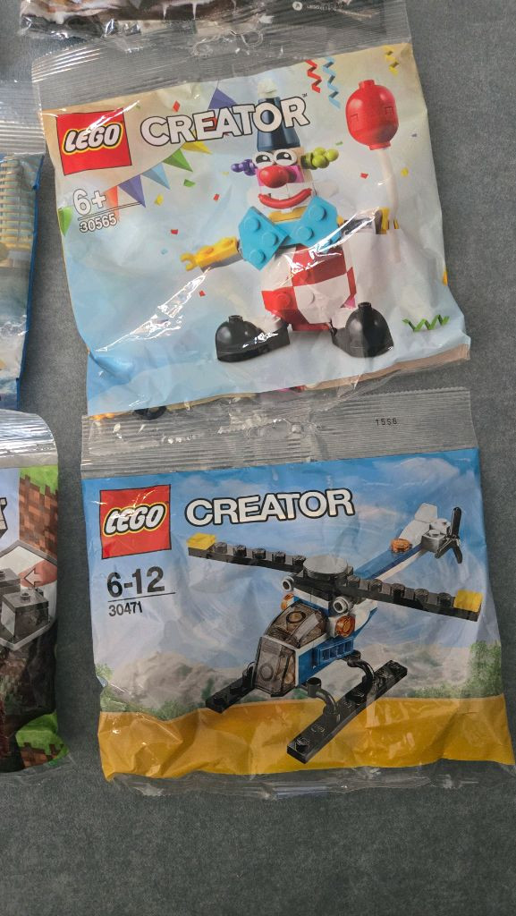 레고 폴리팩 닌자고,시티, 마인크래프트 6종 일괄판--4