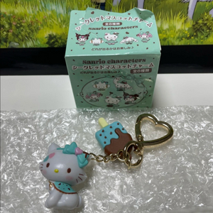 정품) 산리오 민트초코키티키링