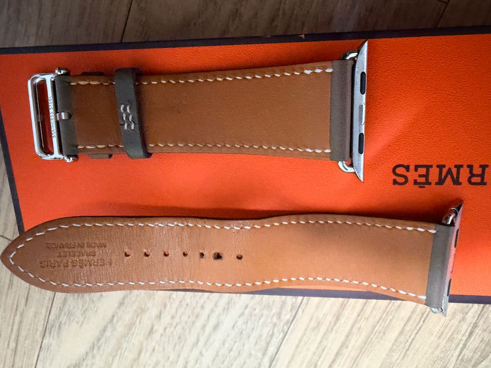 애플워치7 실버 에르메스 45mm full box 이미지