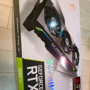 MSI RTX 3080 Ti 슈프림X 풀박