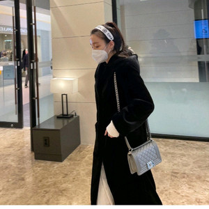 시에나 에코퍼 후드롱코트