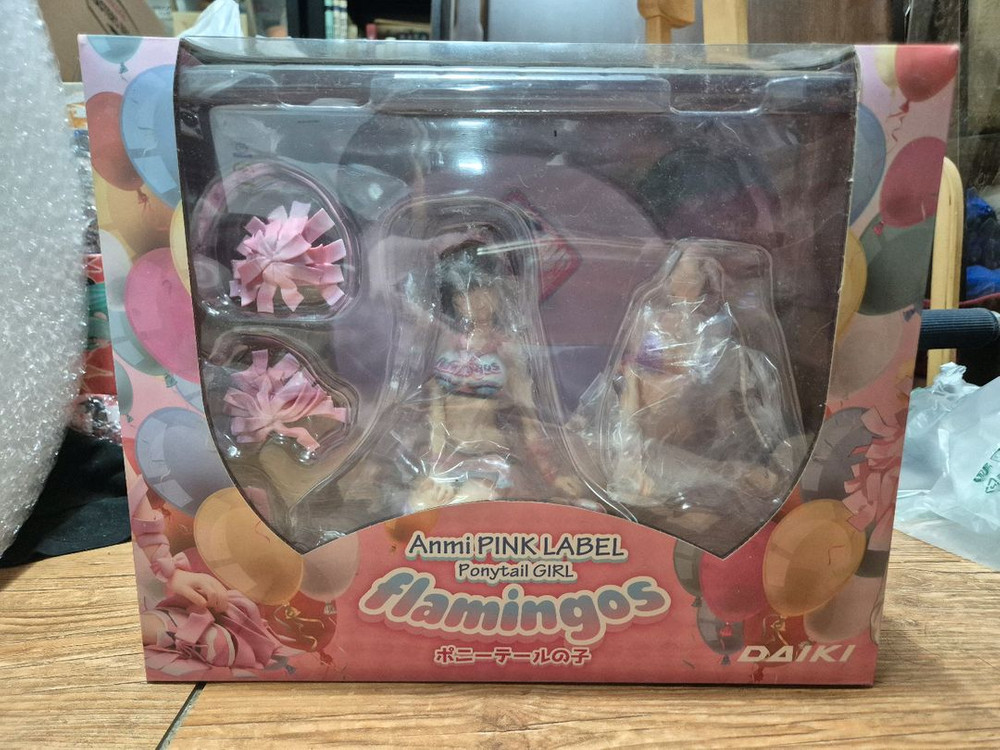 [다이키공업] 1/6 Anmi PINK LABEL FLAMINGOS 포니테일소녀--1