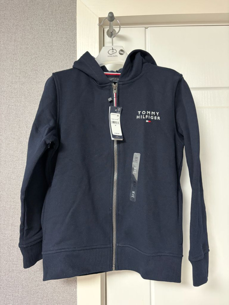 타미힐피거 키즈 후드집업 M (8-10) 새상품--0
