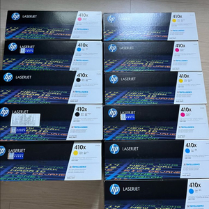 HP 레이저젯 프린터용 정품 잉크 카트리지 세트